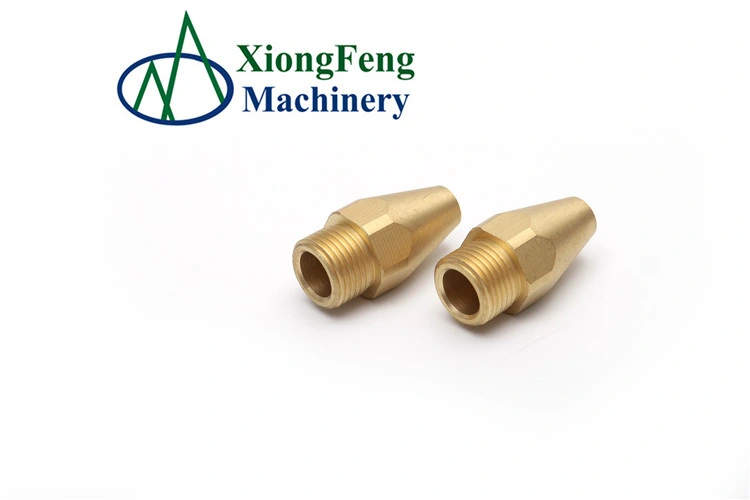 OEM Aluminum/Brass/Copper/Stainless Steel/Iron/Titanium Alloy/Plastic CNC Brass Nozzle